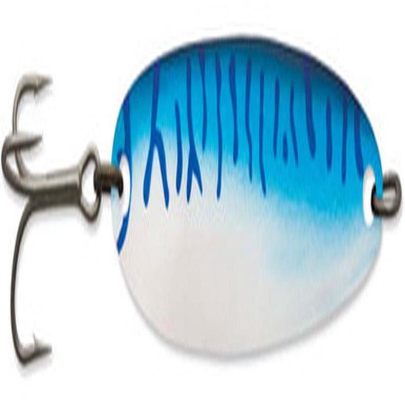 Luhr Jensen 1003-214 Krocodile Lure Chrome/Blue Mackerel