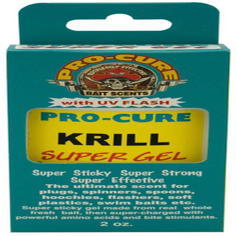 Pro-Cure Bait Super Gel - 2 oz. Krill