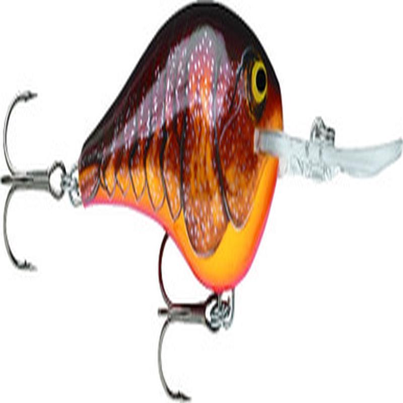 Rapala Dives To Crankbait Lures DT04 DCW Red Crawdad