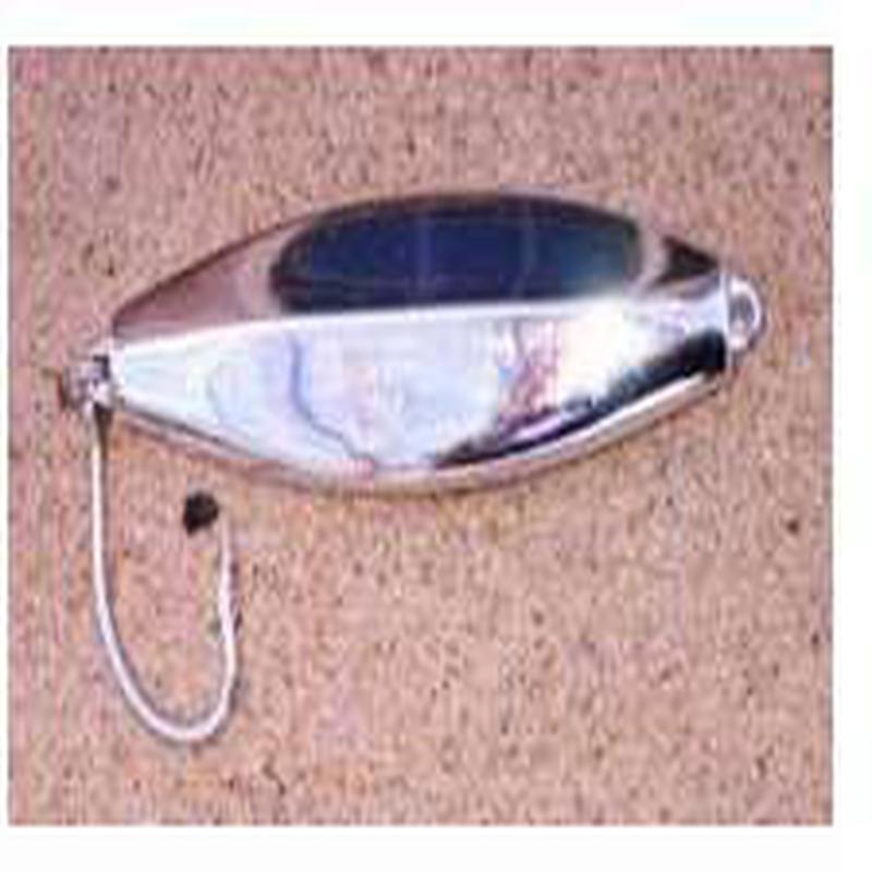 Roberts Lures Whistler Saltwater Lure - 2-1/2oz Chrome Chrome/Blue Stripe