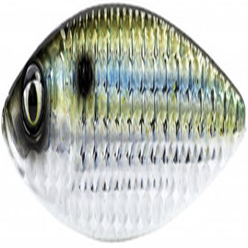 Savage Gear Line-Thru Baitfish Spoon - 2-1/2in - Green Back