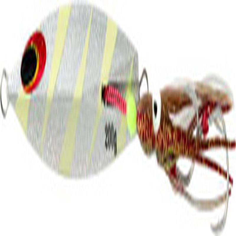Sea Falcon Drain Inchiku Jig - 300g - Lightning Glow Silver