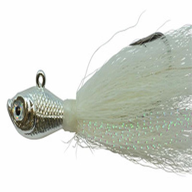 SPRO Chrome Bucktail Jig - 1/4 oz. - Chrome Silver