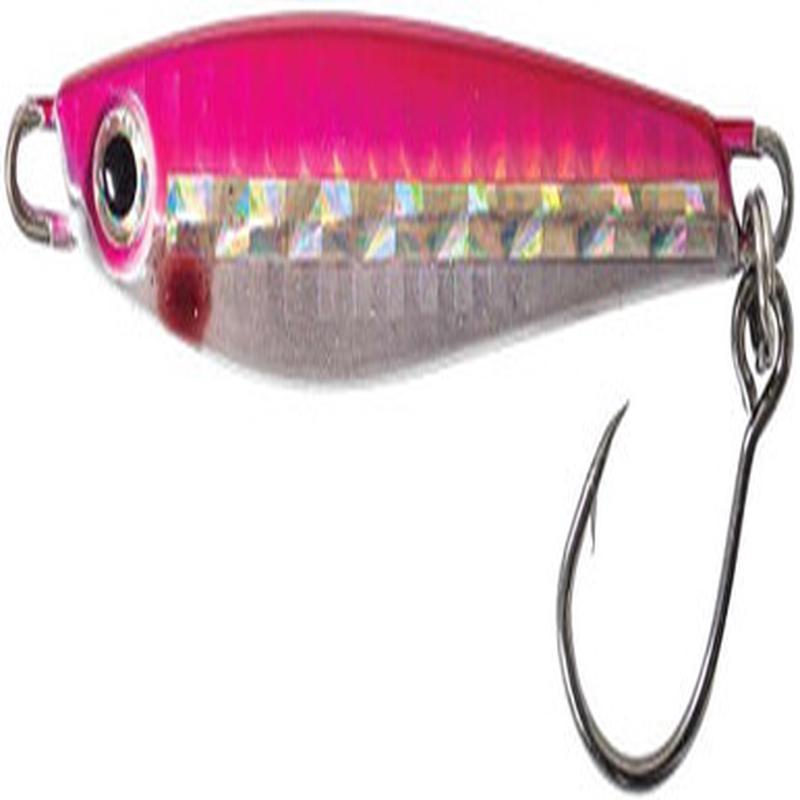 Tsunami Forktail Candy Jig - 1oz - Pink Silver