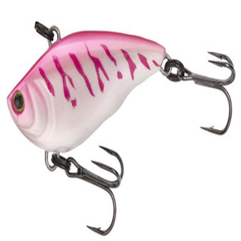 Yo-Zuri R1354 Rattl'n Vibe Mini Lure - UV Pink Tiger