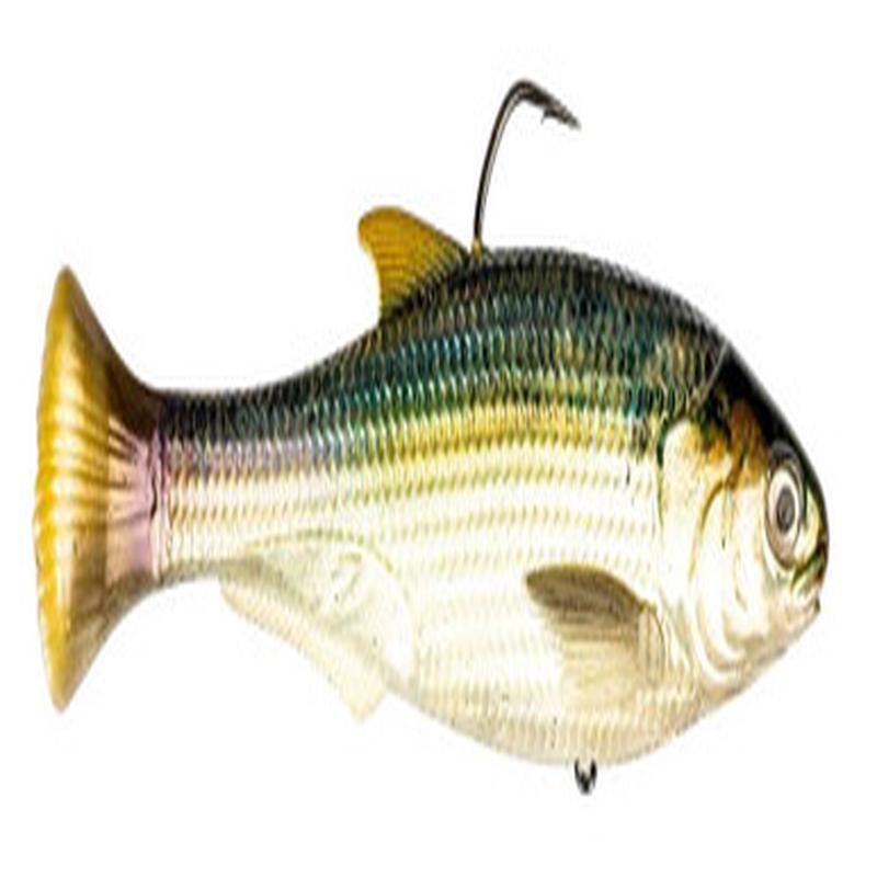 Z-Man Shadtron LT Swimbait - 4.5in - Fast Sinking - Blueback Herring