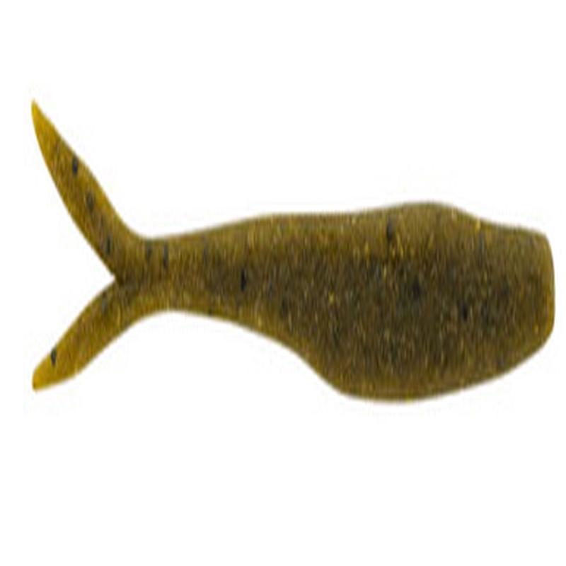 Berkley PBMSFM4 Powerbait Maxscent Flatnose Minnow Lure - Green Pumpkin