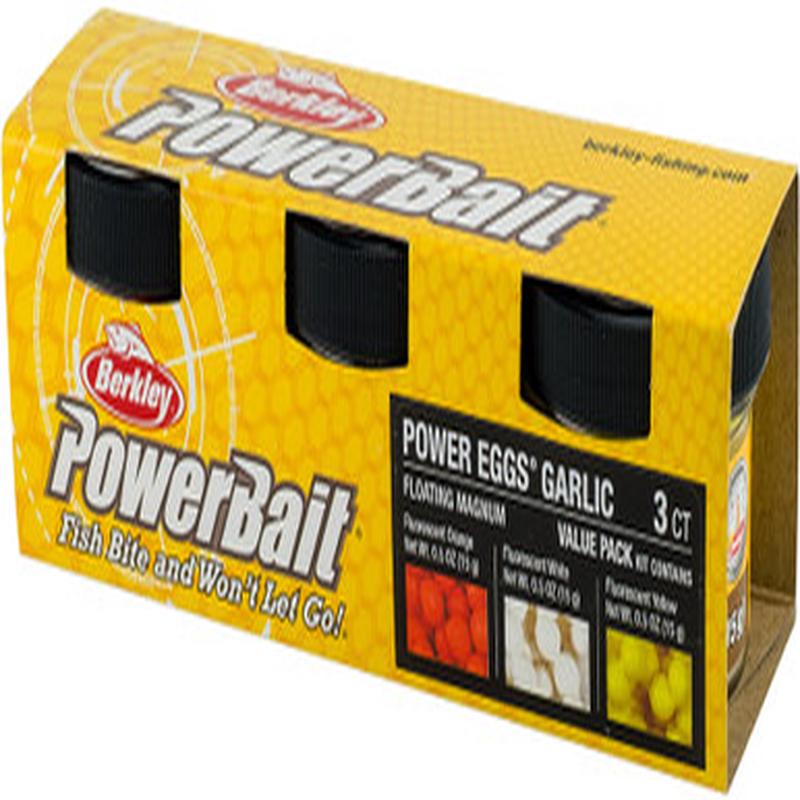 Berkley Powerbait Floating Magnum Power Eggs Assortment Pack