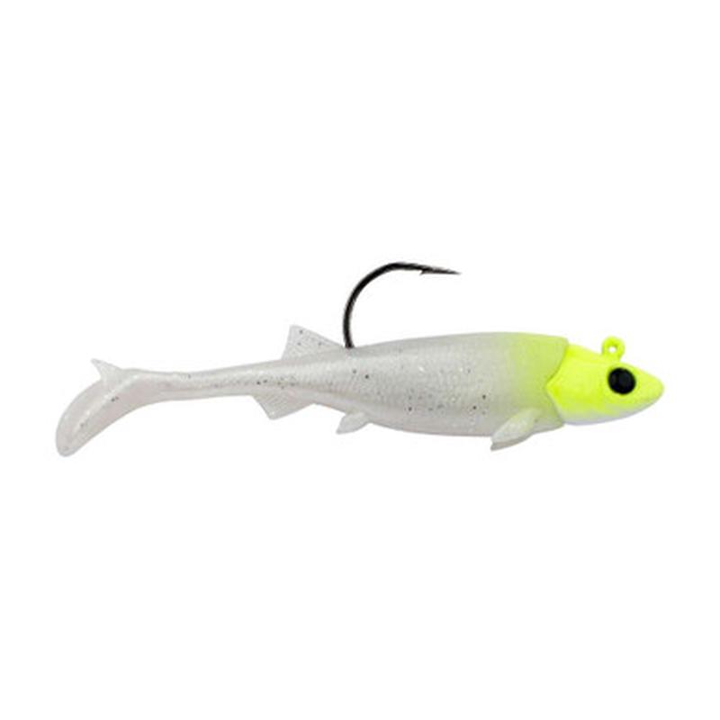 Berkley PowerBait Minnotator Swimbait - 2in - Lemon Head Glow