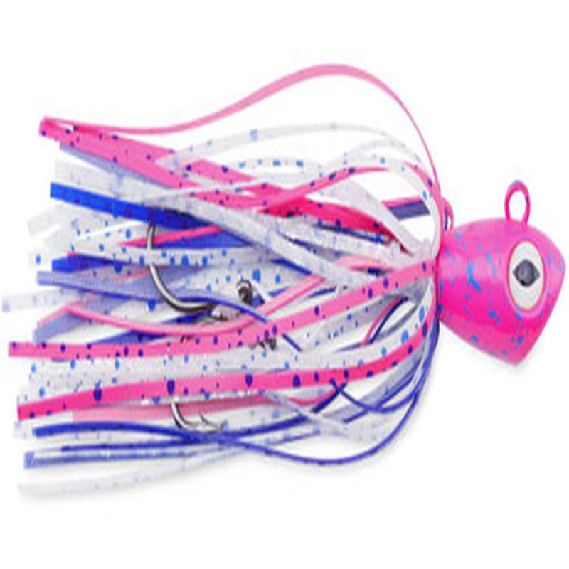 C&H Alien Jig - 2 oz. Pink/Blue/White Speckled