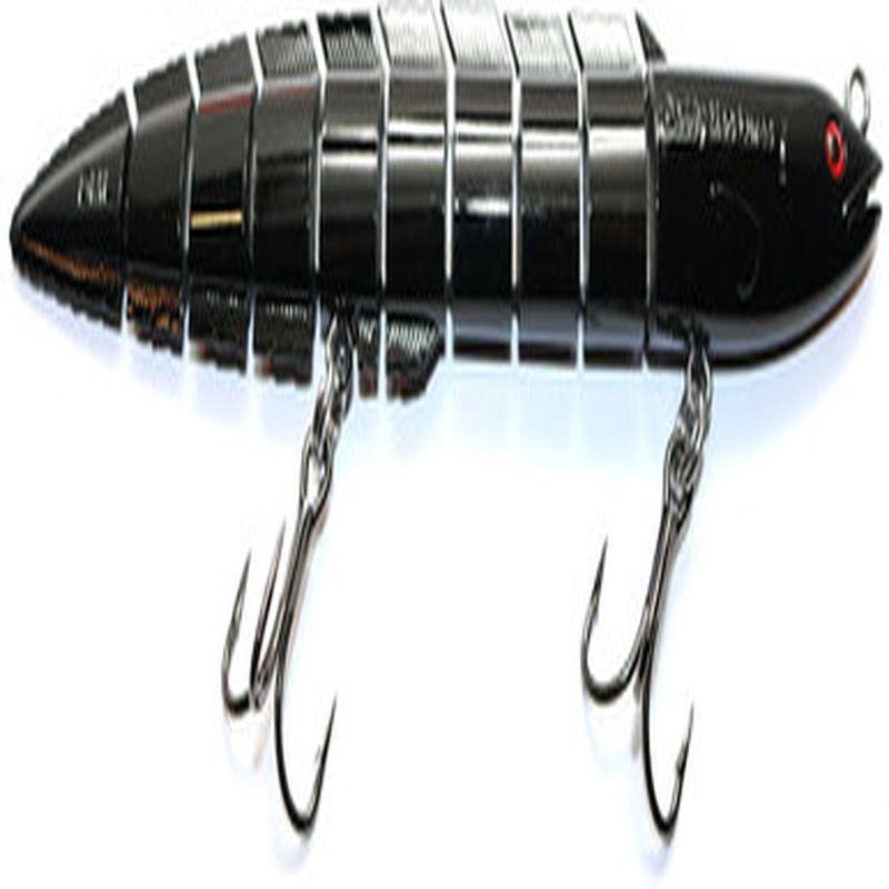 Daddy Mac 6'' Viper Eel Lure - Raven