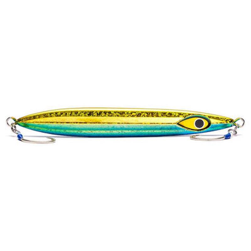 Mustad Rip Roller Slow Fall Vertical Jig - 400g - Fusilier Glitter