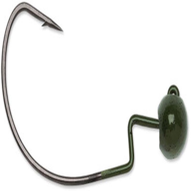 VMC Finesse Rugby Jig - 1/8oz - Green Pumpkin