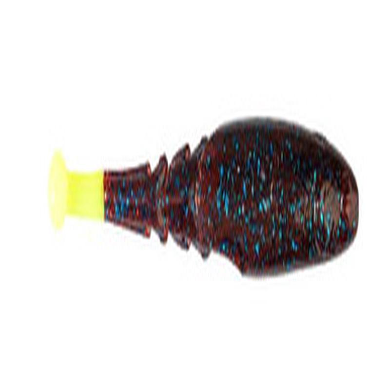 Z-Man Big BallerZ - 4in - 5pk - Plum/Chartreuse