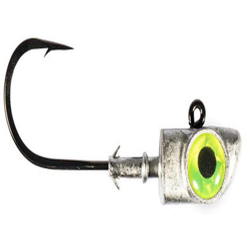 Z-Man DieZel Eye Jighead - 3oz - 8/0 - Chartreuse