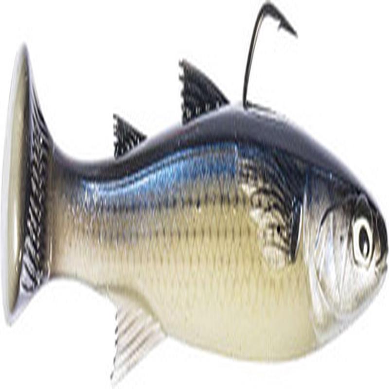 Z-Man Mulletron LT Swimbait - 6in - Glow Mullet