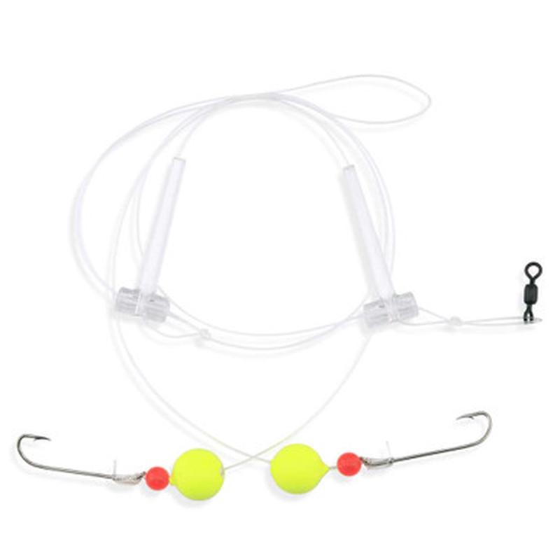 Aqua-Clear Kingfish Spot Perch Rigs KF-1F Chartreuse