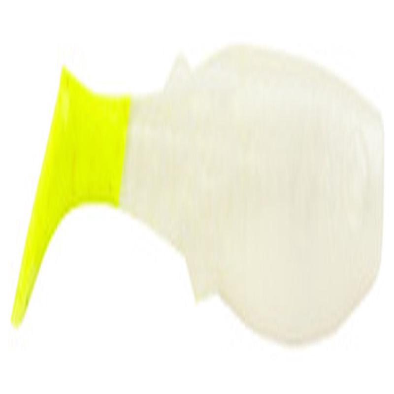 Berkley Gulp! Saltwater Paddleshad - 3in - Pint - Pearl White/Chartreuse