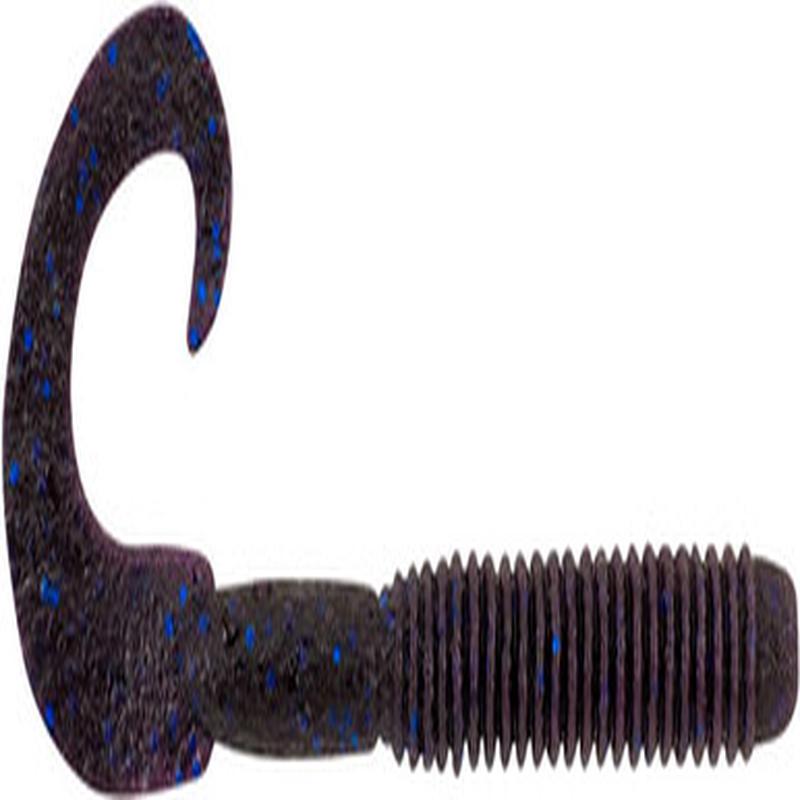 Berkley PBMSLW6-BF Powerbait Maxscent Lunch Worm - Blue Fleck