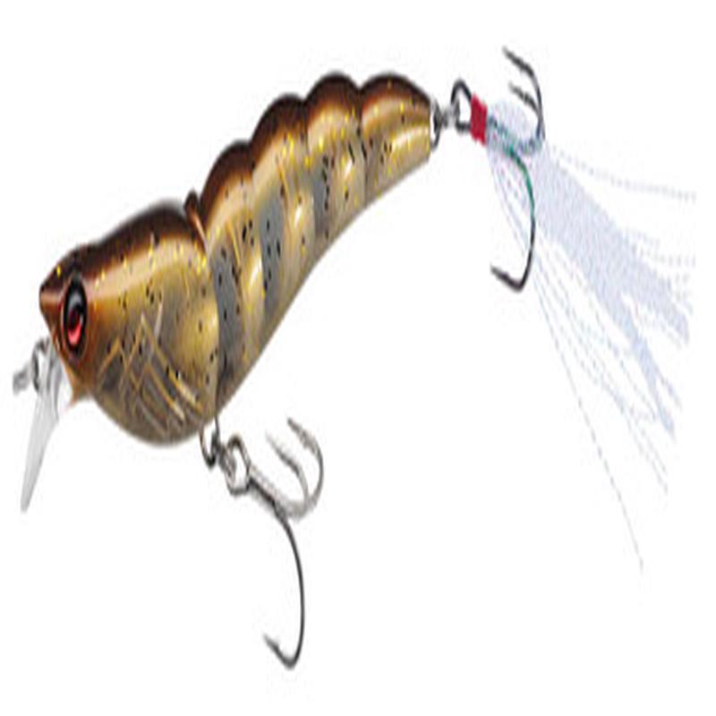 Yo-Zuri R1161 Crystal 3D Shrimp NPGF New Penny Gold Flake