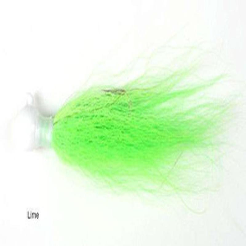 Andrus Lures BA3 Ball Jig Bucktail Lime