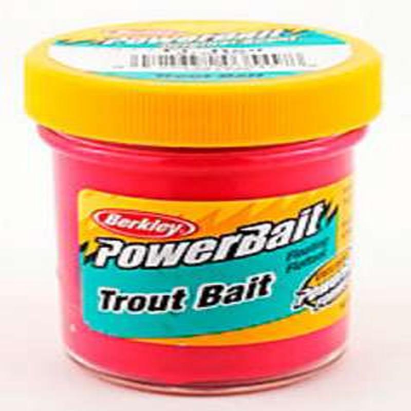 Berkley BTBFR2 PowerBait Trout Bait - Fluorescent Red