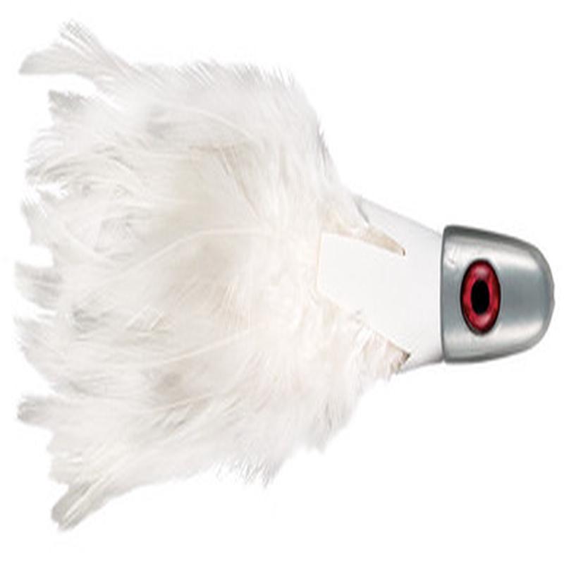 C&H No Alibi Trolling Feather Lure - 1/2 oz. - White