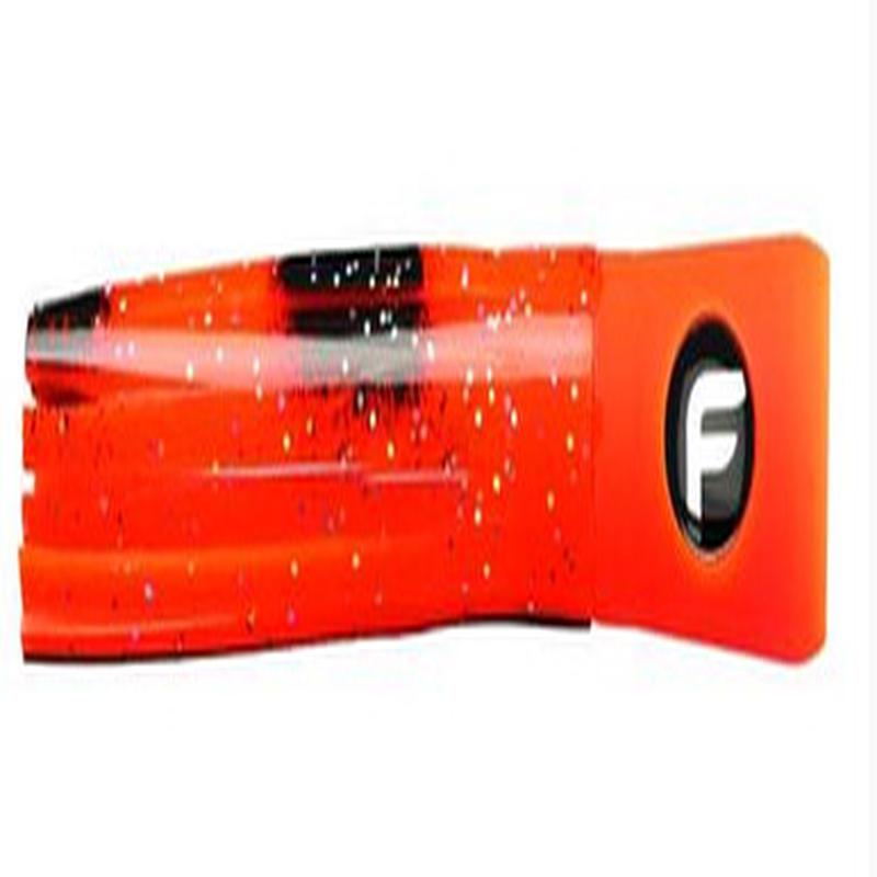 Fathom Offshore MSC-8 Mini Chugger Soft Head Trolling Lure - Orange