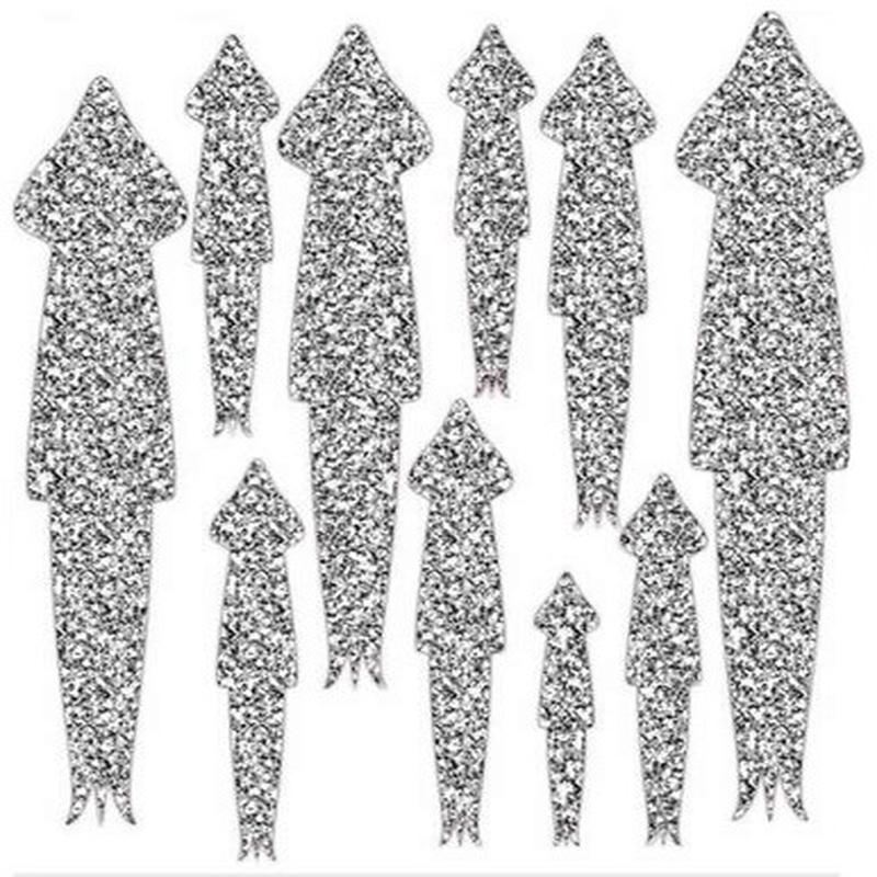 Fish Razr Under Hull Squid Teaser Silver