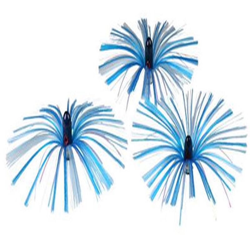 Joe Shute Lures Skirted Trolling Lure - 1oz - Blue Head - Blue/Crystal Skirt