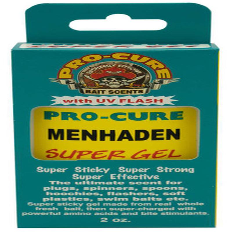 Pro-Cure Bait Super Gel - 2 oz. Menhaden