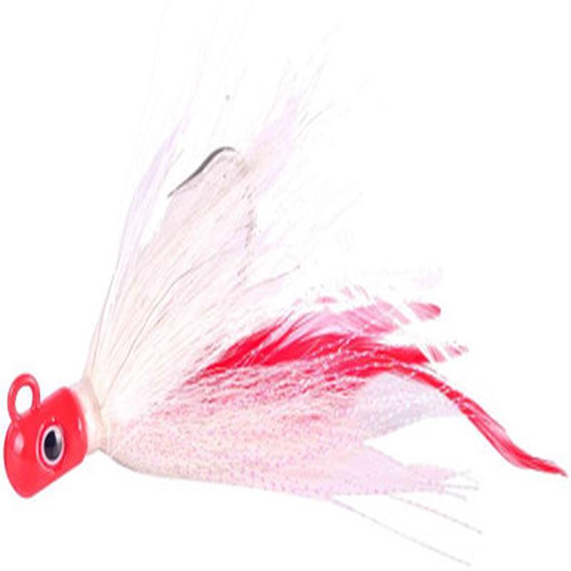 S&S Bucktails Pro Rock Hopper Bucktail Jig - 3oz Jen X
