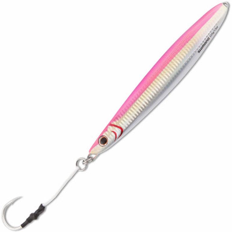 Shimano BFLFS280 Butterfly Flatside Jig - 280g Pink Silver