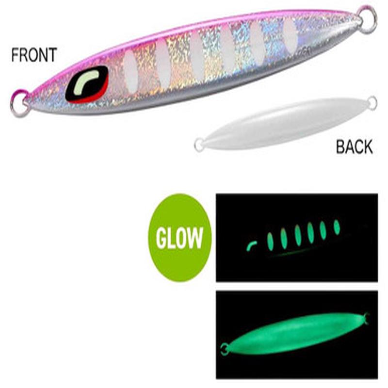 Shimano Ocea Sardine Waver Jig - 250g Pink Silver Glow