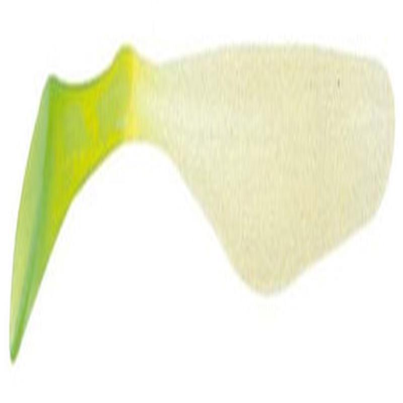 Bass Assassin SSA25 4'' Sea Shad Lure SSA25250 Glow/Chartreuse Tail