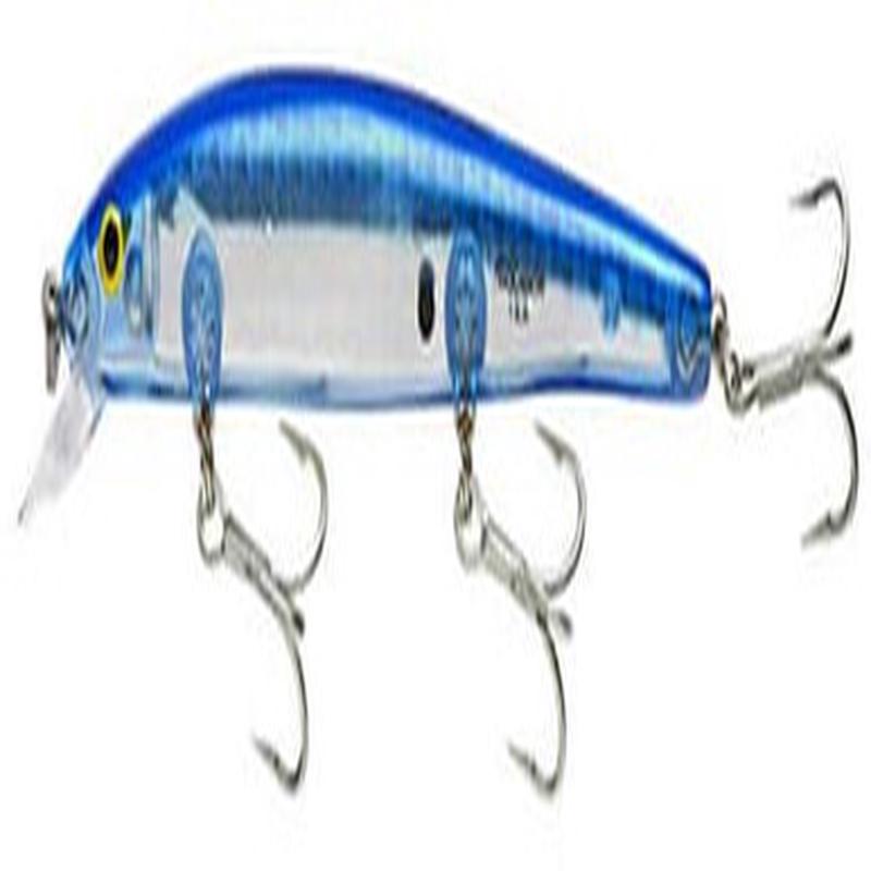 Bomber BSW16A Heavy Duty Long A Lure PTL Silver Prism/Blue Back