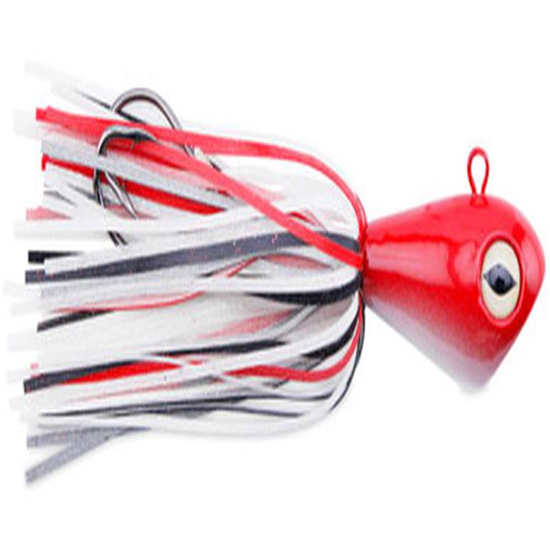 C&H Alien Jig - 8 oz. Glow Red/Black
