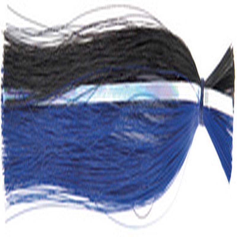 C&H Lures Billy Baits Billy Witch Lure - Black/Blue Stripe