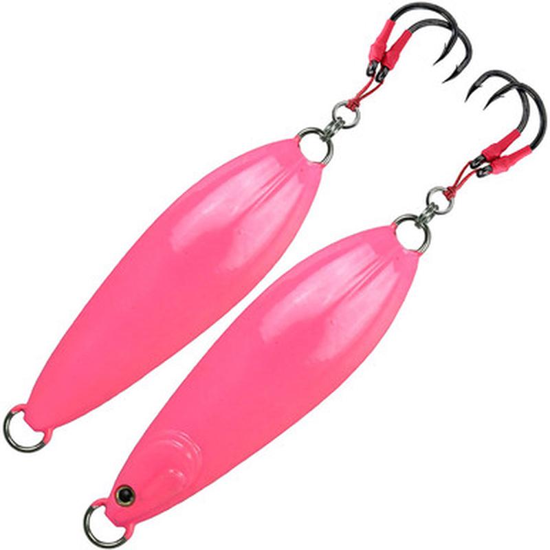FishLab Carnada Slow Pitch Jig - 200g - Pink Glow