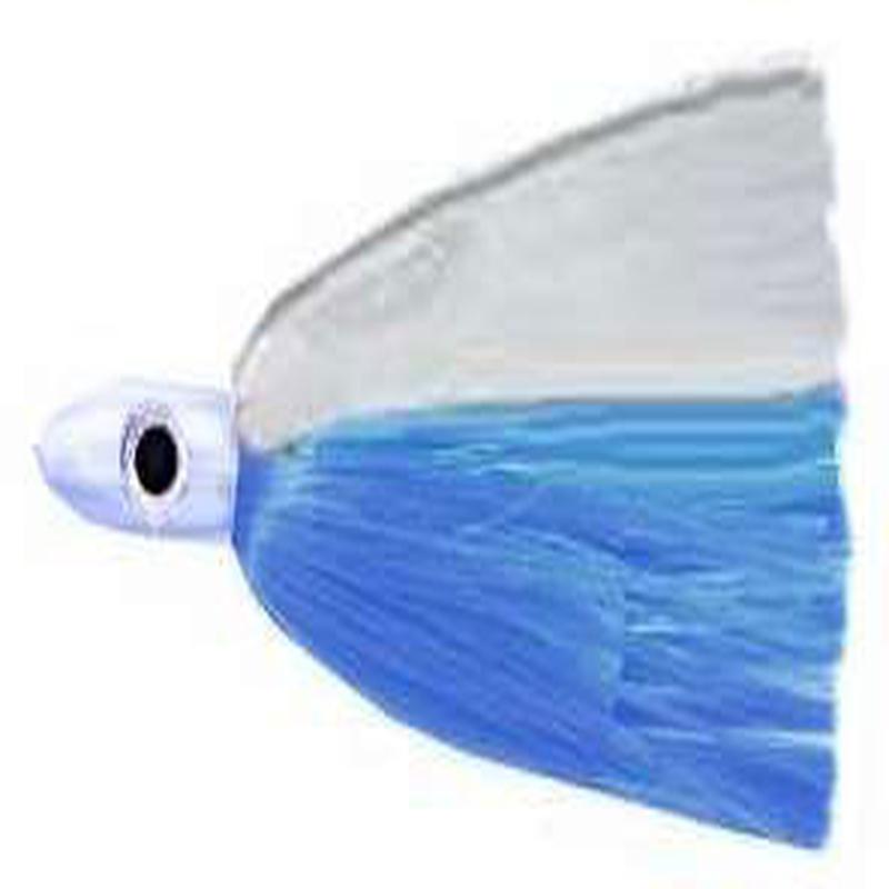 IL400 White Head Lure Mylar Crystal