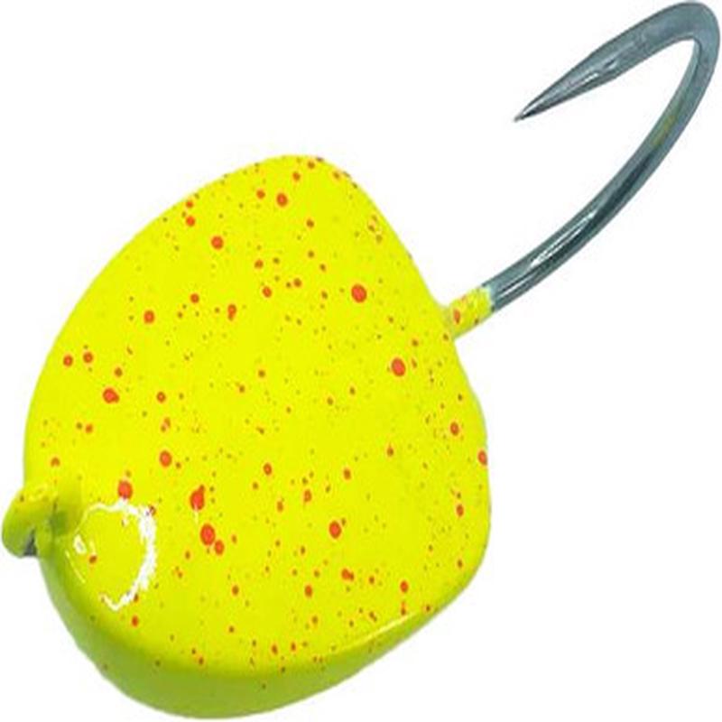 Intent Tackle Structure Series Jig - 1.5oz - Chartreuse/Orange