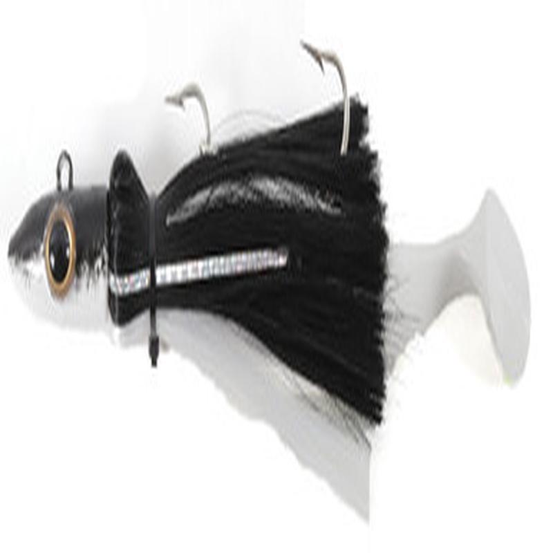 MagicTail Bullethead Mojo Lure - 8oz - Black White