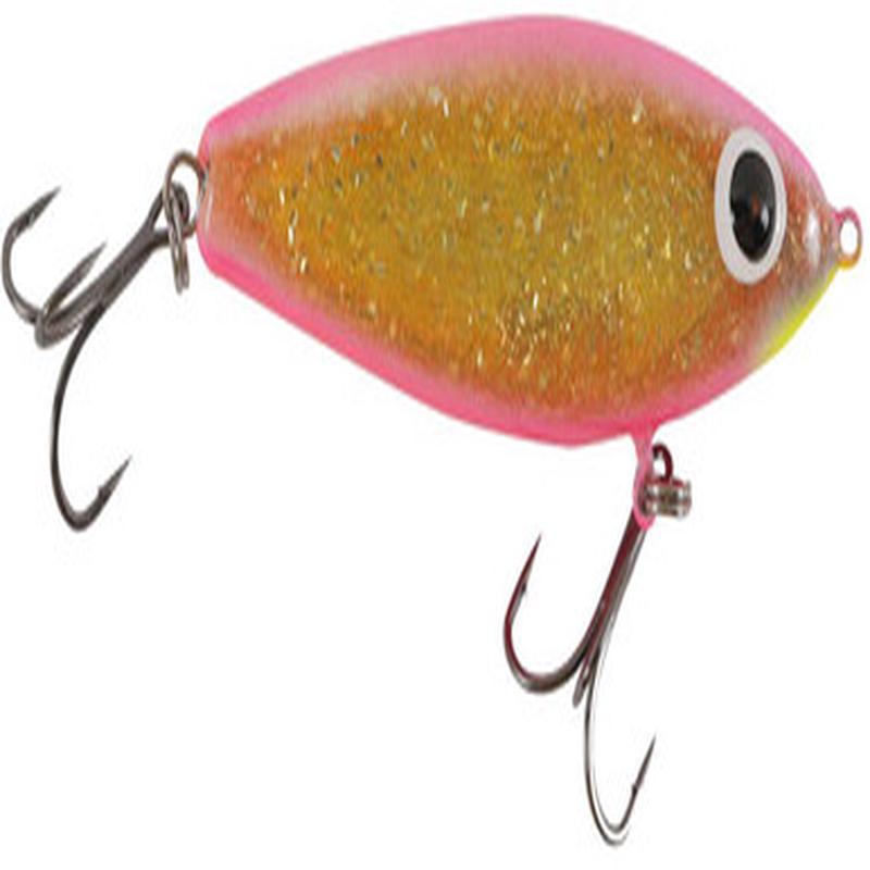 Paul Brown SDXL-CM Soft-Dine XL Suspending Twitchbait - Pink Back/CH Pink Belly