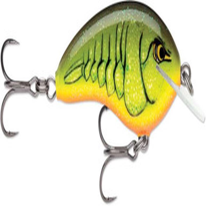 Rapala Ott's Garage Tiny 4 Crankbait - Chartreuse Rootbeer Crawdad