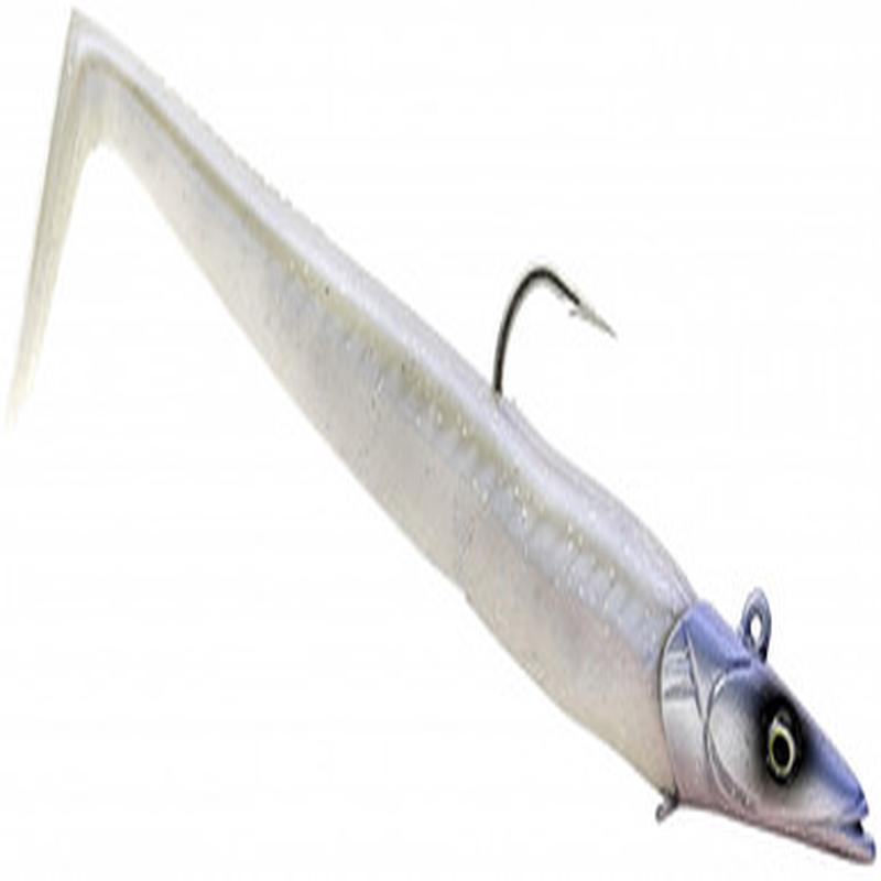 Savage Gear Sand Eel - 8in - Ghost Herring