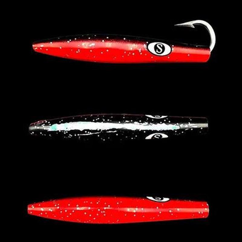 Sterling Tackle CedarFlex - 5.5in. Stinger w/ 250lb SB Mono - Red Pearl
