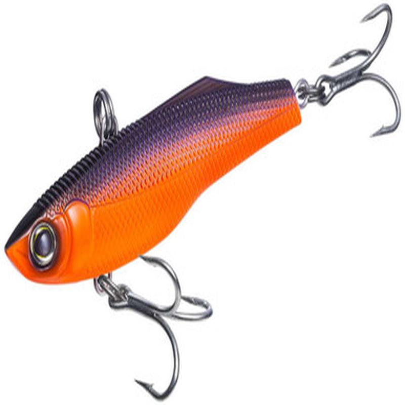 Yo-Zuri R1303 High Speed Vibe Lure - Orange Black