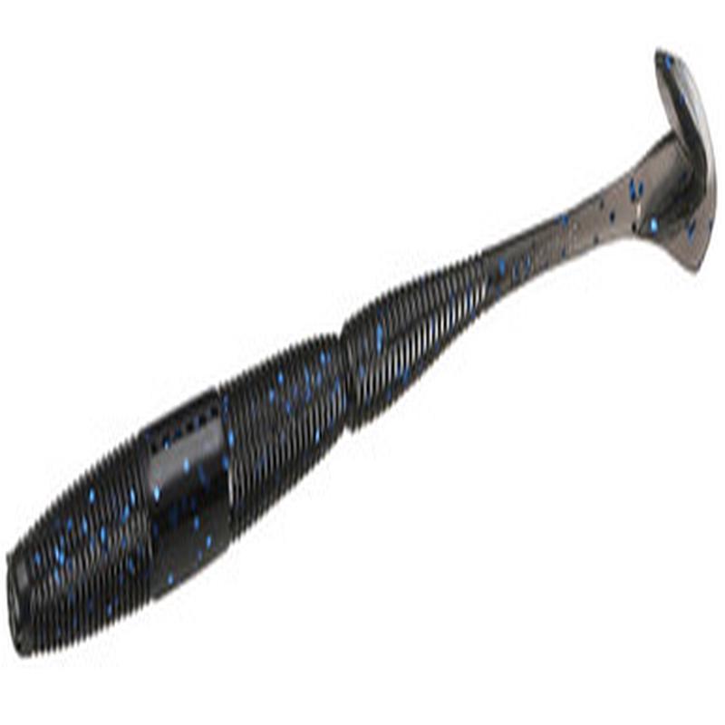 13 Fishing Ninja Swimming Worm - 7in - Blackberry Cobbler