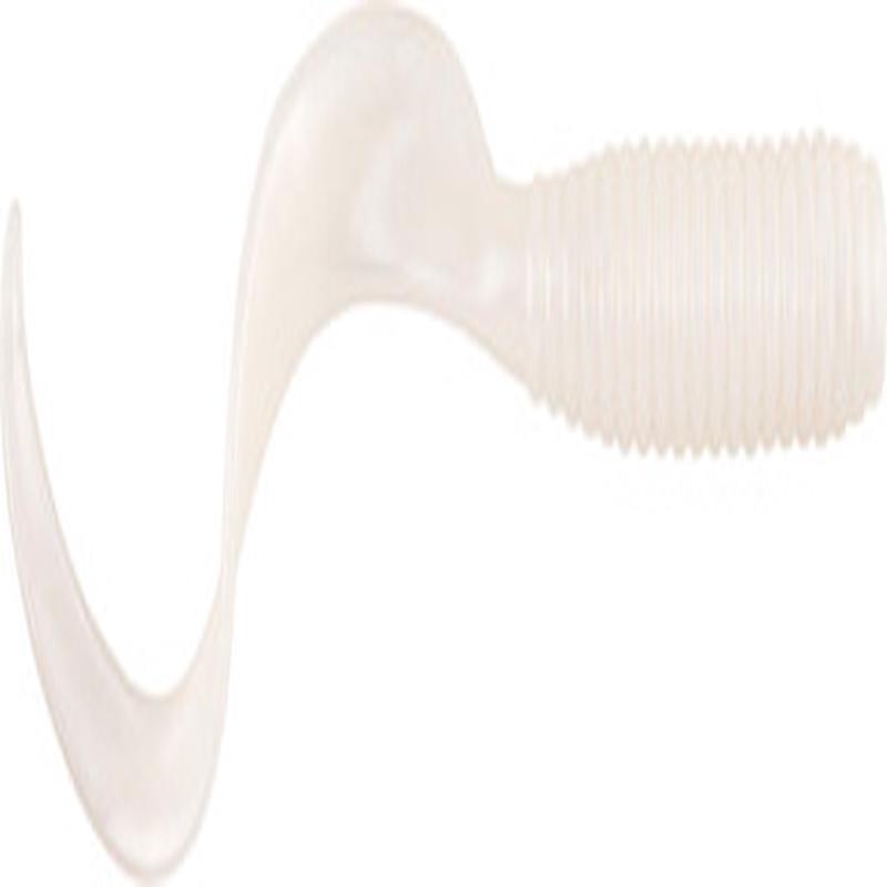 Berkley Gulp! Saltwater Grub - 4 in. - Pearl White