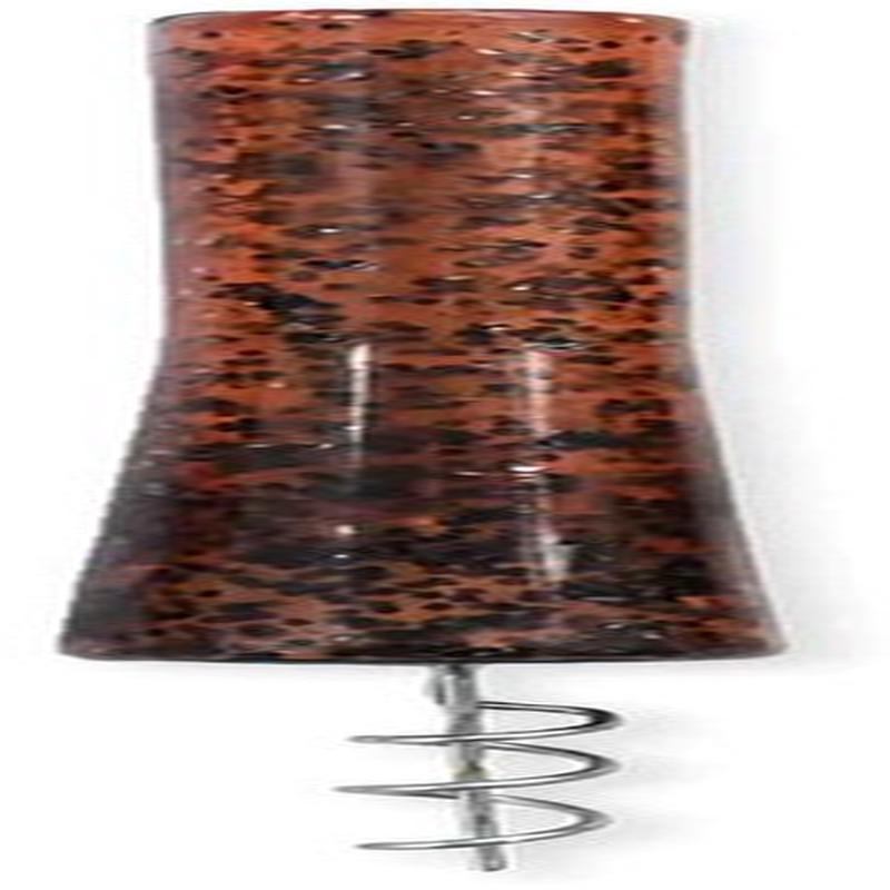 Floatzilla Float Tails - Maxi - Translucent Brown/Black Glitter